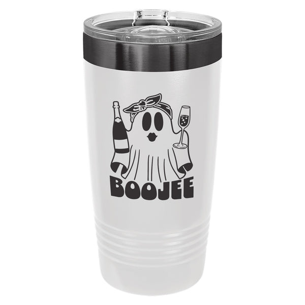 Boojee Etched Insulated Tumbler & Lid