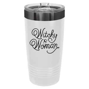 Witchy Woman Etched Insulated Tumbler & Lid