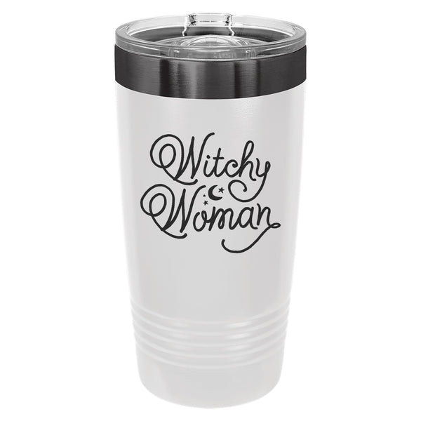 Witchy Woman Etched Insulated Tumbler & Lid