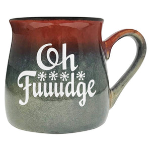 Oh Fuuudge! Etched Ceramic Mug