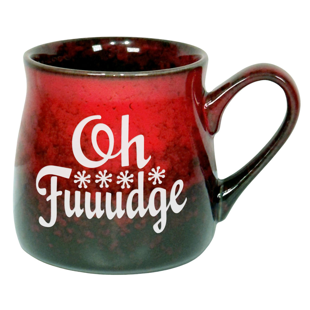 Oh Fuuudge! Etched Ceramic Mug