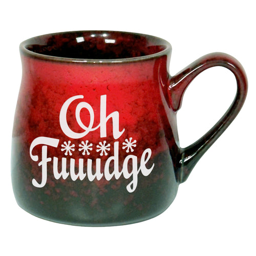 Oh Fuuudge! Etched Ceramic Mug
