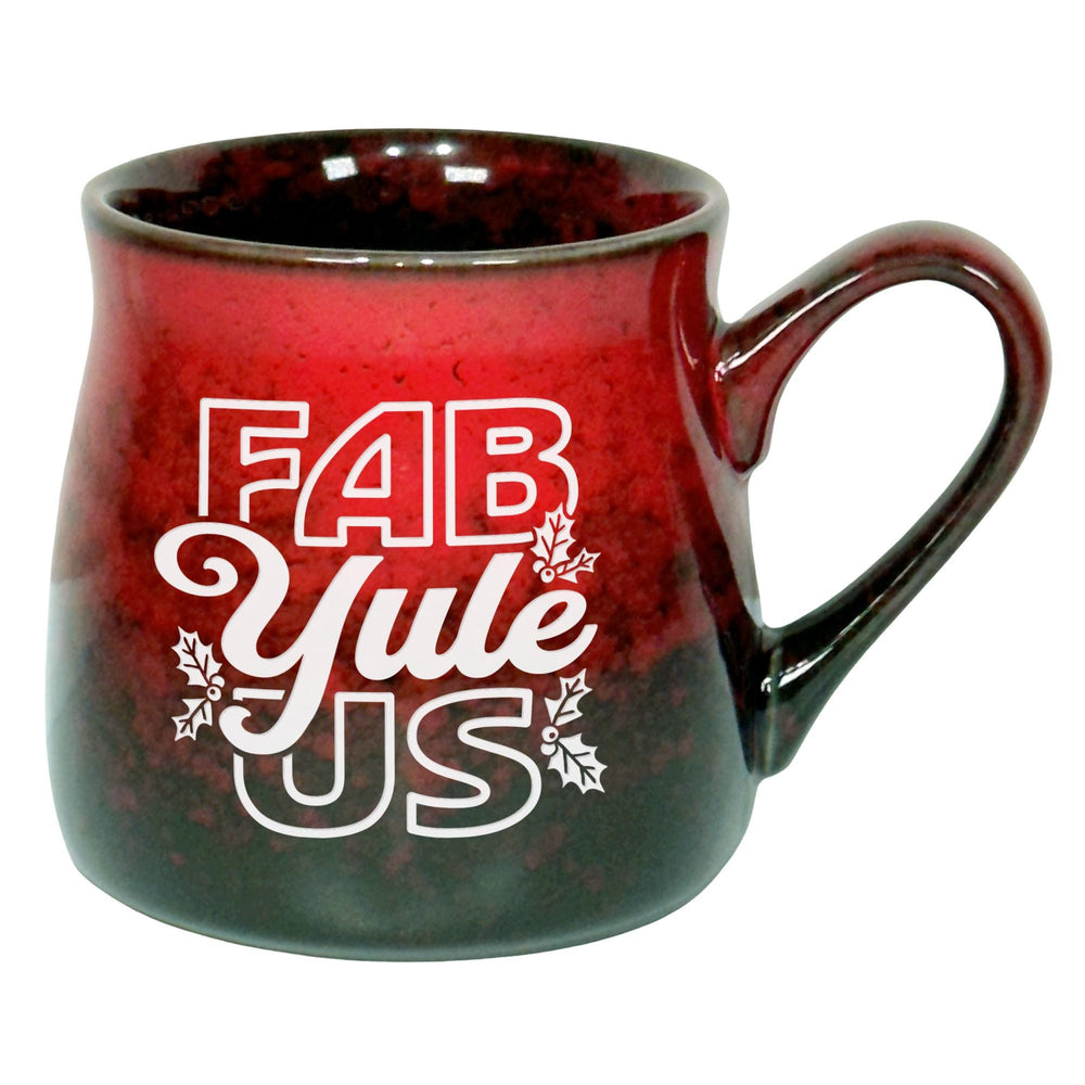 Fab-Yule-Us Etched Ceramic Mug