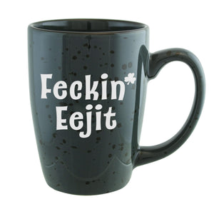 Feckin' Eejit Etched Ceramic Galveston Mug