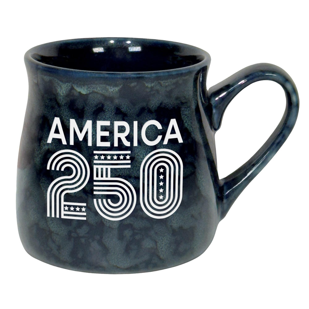 America 250 Sand Etched Ceramic Mug, USA 250th Anniversary